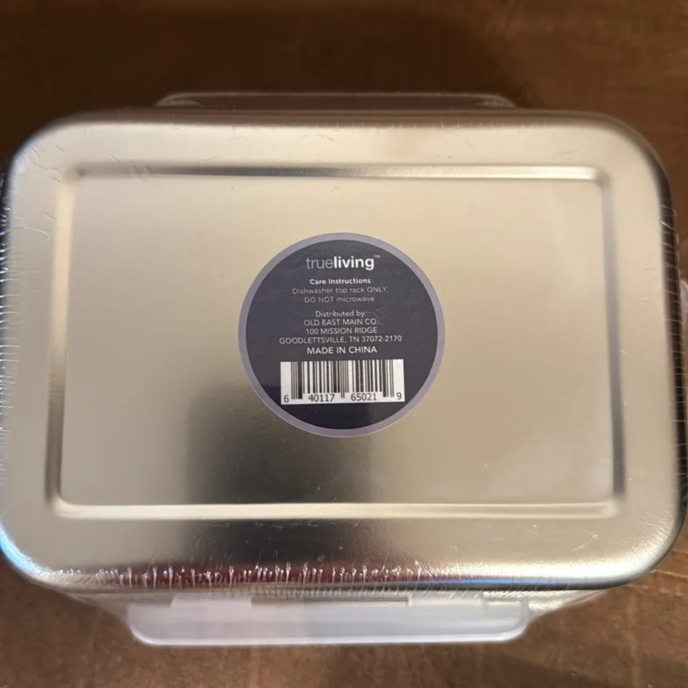 Stainless steel food storage